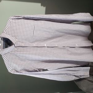 Banana Republic men's long sleeve button down shirt size L